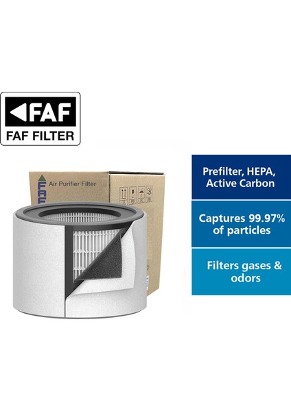 True Cam Hepa 14 Filtre, Leitz Trusens™ Z-2000, Z-2500HAVA Temizleme Cihazı Için Hepa Hava Filtresi fiyatları