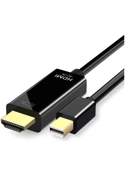 4K 60Hz Hdr Mini Displayport Thunderbolt To HDMI Kablosu - 4K Mini Dp To HDMI Kablo - 3m