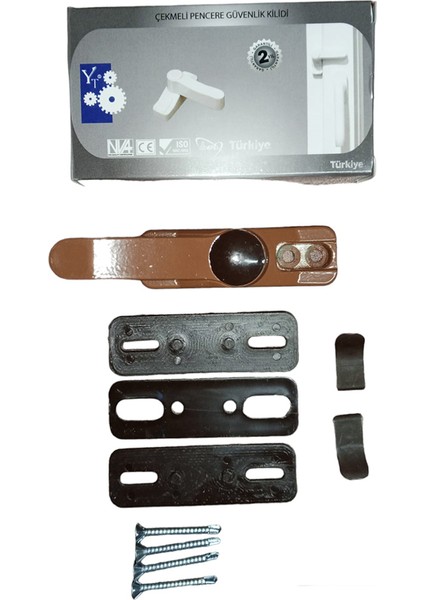 Çekmeli Pencere Güvenlik Kilidi Kahve fiyatları