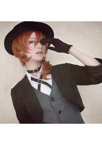 Anime Bungo Sokak Köpekleri Chuya Nakahara Chuuya Cosplay Peruk Isıya Dayanıklı Sentetik Saç Peruk Peruk Şapkalar (Yurt Dışından) fiyatları