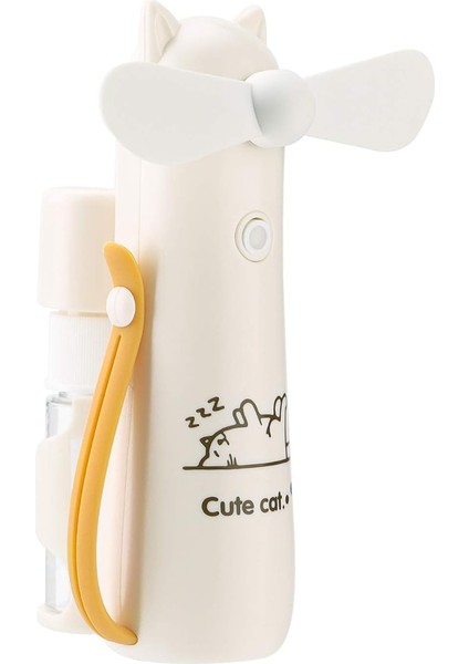 El Fanı, Şarj Edilebilir USB Fan, Püskürtme Fanı, Serin Yaz Için Sprey Şişesi ile Taşınabilir. (Yurt Dışından)