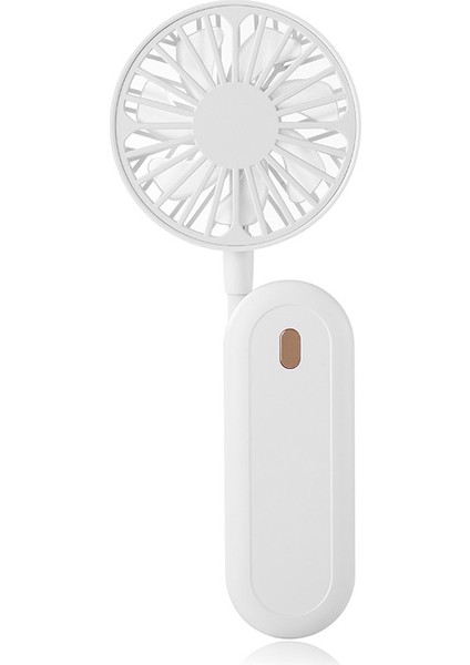 El, Boyun, Bebek Arabası, Masa Için Taşınabilir El Arabası Mini Fan - USB Şarj Edilebilir, 3 Hız Ayarlanabilir Beyaz (Yurt Dışından)