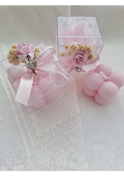 Pvc Kutuda Bubble Mum Bebek Hediyelik (30 Adet)
