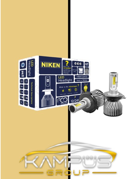 Niken Eco H4 LED Xenon