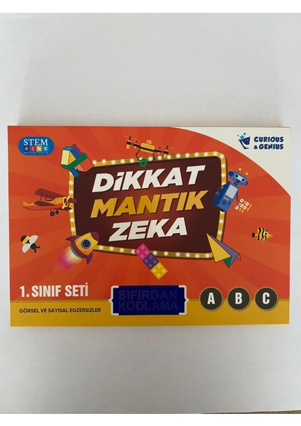 Bilişsel Beceriler Geliştirme Aktiviteleri - Dikkat Mantık Zeka - Akıl ve Zeka Oyunları - Mantık ve Muhakeme 4 Kitap fiyatları