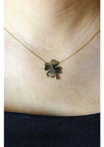 Yonca Kolye 14 Ayar A043577