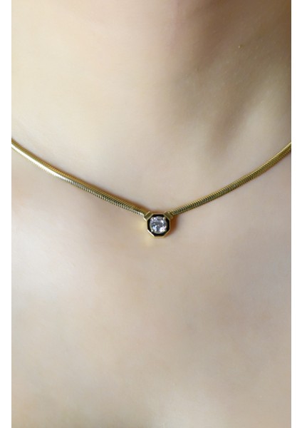 Balık Sırtı Zincir Baget Kolye 14 Ayar A064790 fiyatları