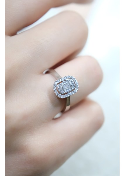 Baget Yüzük 14 Ayar A049376