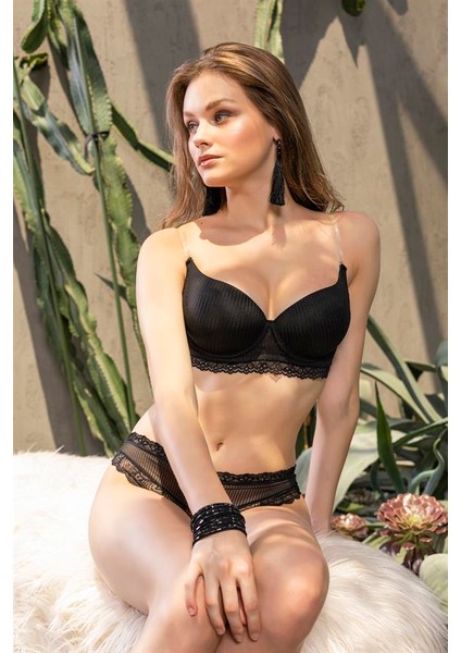 Sütyen, Slip Külot Takım Siyah (MGP31301) fiyatları