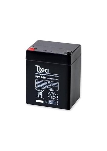 12 Volt 5 Amper Akü Ttec 90X65X101-1435 Gram