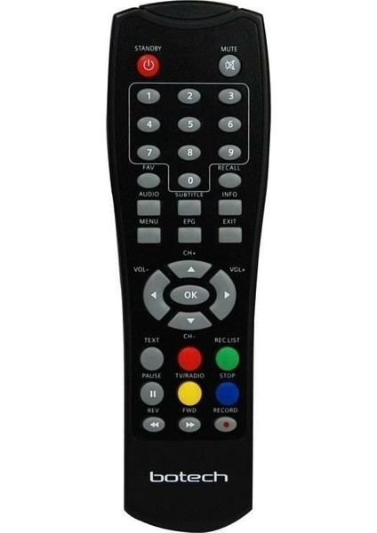 Kumanda 874 KR0106 ERU0231-BOTECH PİKO106,AKİWA 2011