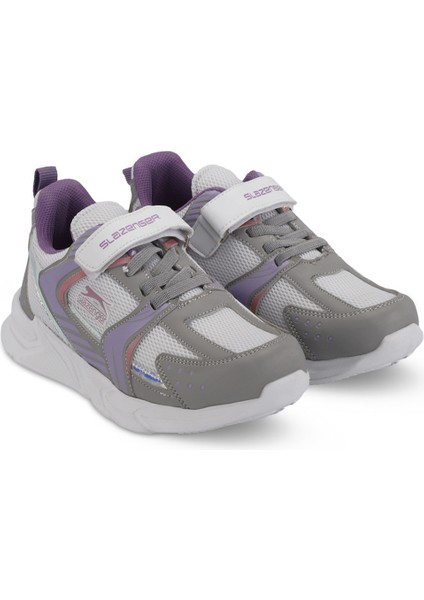 KENDALL Unisex Çocuk Sneaker Koşu & Yürüyüş Ayakkabısı Gri / Fuşya