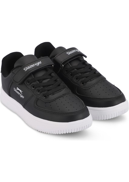 PASCHAL I Unisex Çocuk Sneaker Koşu & Yürüyüş Ayakkabısı Siyah / Beyaz