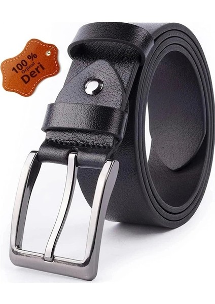 Hakiki Deri Kot Kumaş Kanvas Pantolona Uyumlu Kemer fiyatları