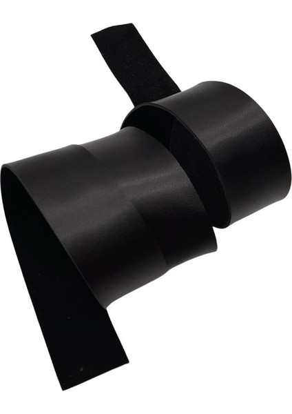 4 cm Şerit Suni Deri Siyah Renk 1 Metre fiyatları