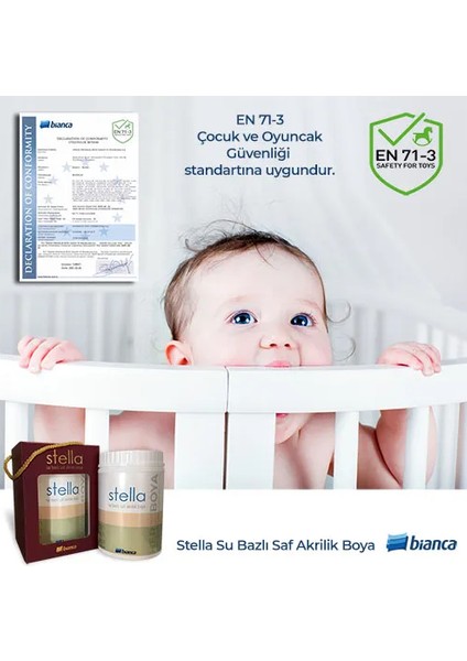Stella Su Bazlı Saf Akrilik Boya - 1000 ml modelleri