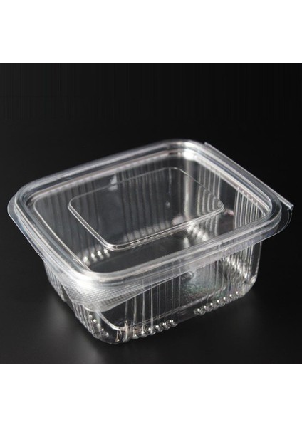 Kullan At Plastik Kilitli Şeffaf Düz Kapaklı Gıda Saklama Kabı Sızdırmaz Kap - 750 cc - 50 Adet modelleri