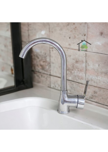 Krom Baston Borulu Komple Set Yerli Üretim Mutfak Evye Lavabo Banyo Bataryası modelleri