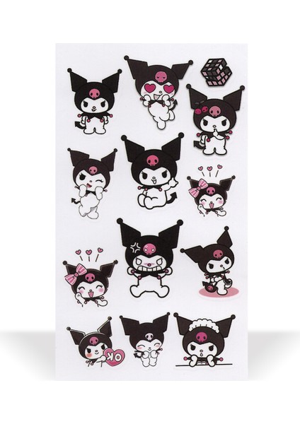 Kuromi Mini Boy Geçici Dövme Kuromi Dövmesi Tattoo