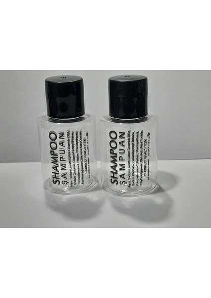 400 Adetşampuan ve Duş Jeli Şişesi. Baskılı Şampuan Şişesi. Otel Tipi. 30 ml