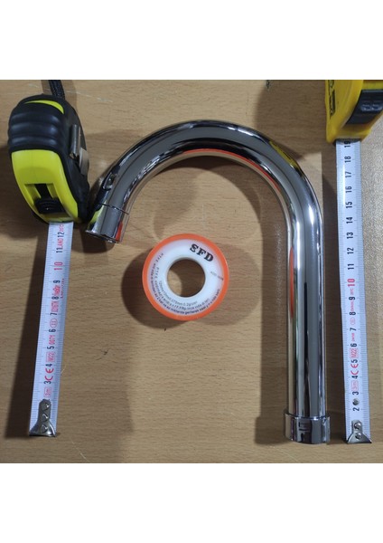 Geramany Kuğu Baston Lavabo Batarya Borusu Teflon Bant 1 Adet