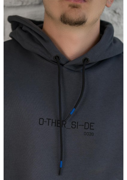 Kapşonlu Baskılı Regular Fit 2 Iplik Erkek Sweatshirt modelleri