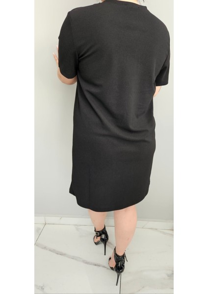 Kadın Basıc Cep Detaylı Elbise 24008 indirimleri