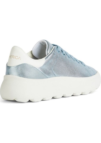 Kadın Mavi Spherica Ec4.1 Bağcıklı Deri Sneaker fırsatları