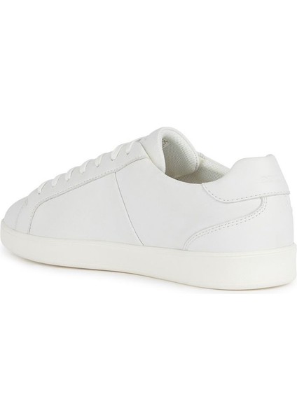 Erkek Beyaz Regio Bağcıklı Deri Sneaker U45CHB00085C1000 modelleri