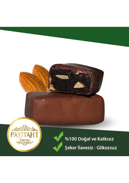 Frambuaz ve Bitter Çikolatalı Bade mli Hurma 1 kg