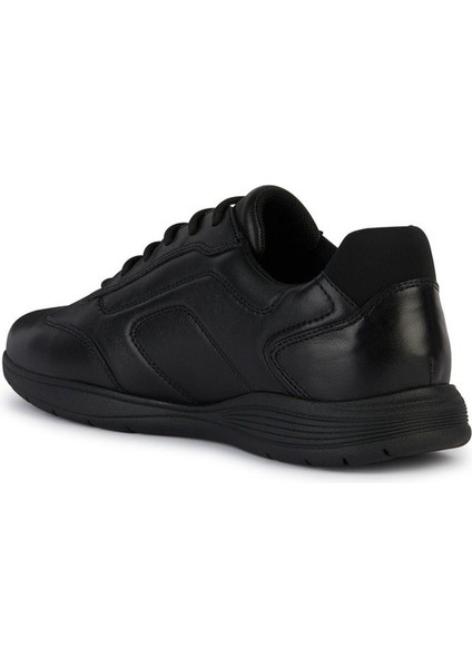 Erkek Siyah Spherica Ec2 Bağcıklı Deri Sneaker modelleri