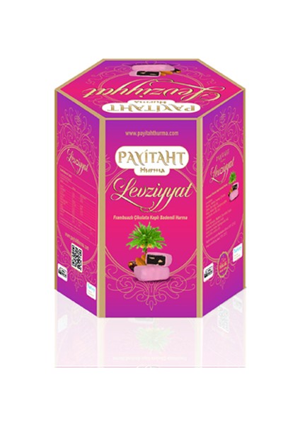 Levziyyat - Frambuazlı Çikolata Kaplı Bade mli Hurma 250 gr