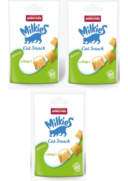 Milkies Balance Kedi Ödül Bisküvisi 30 gr x 3 Adet