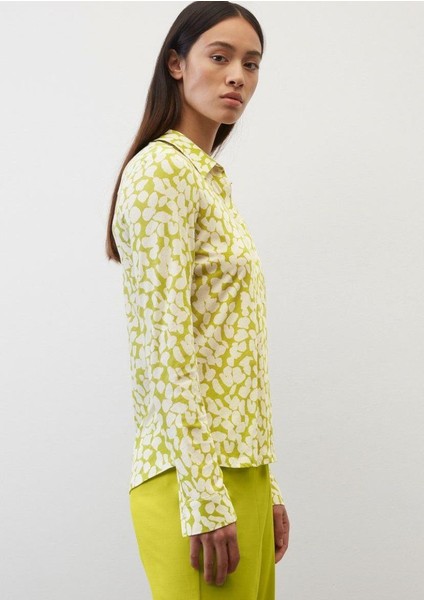Marco Polo Sarı Desenli Gömlek modelleri