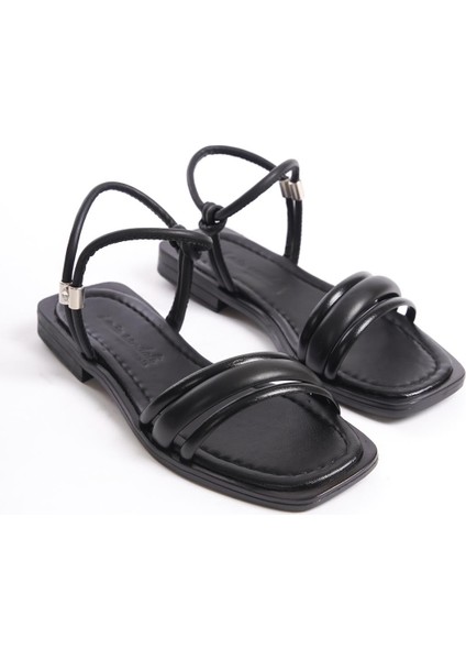 ARTI ARTI AYAKKABI MİA026-1504 Günlük Kadın Siyah Tatil Sandaleti fırsatları