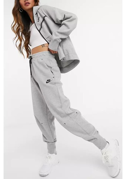 Sportswear Tech Fleece Essential Gri Kadın Eşofman Altı indirimleri