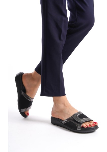 ARTI ARTI AYAKKABI ARTI-ARTI020-5002 Ortopedik Topuk Dikeni&kemik Çıkıntısı Fonksiyonlu Platin Kadın Terlik fırsatları