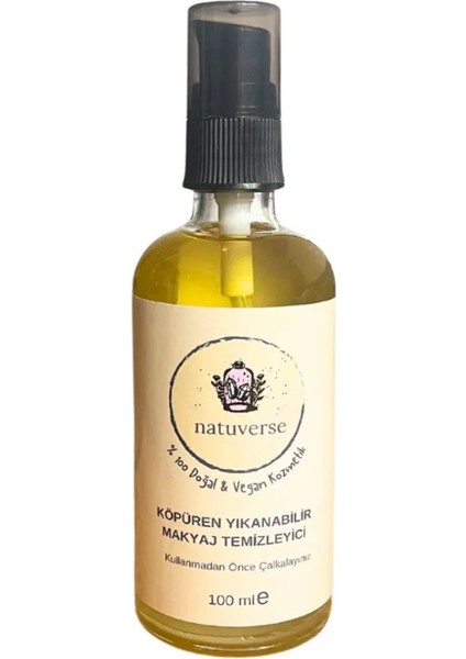 Yıkanabilir Makyaj Temizleme Jeli 100 ml