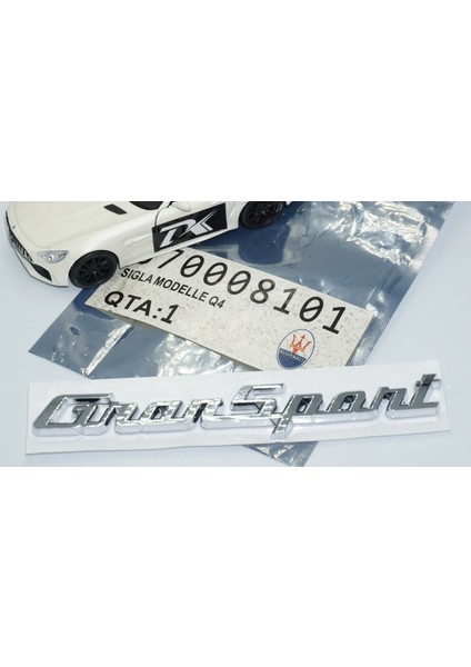 Gransport Bagaj Krom Yazı Logo Maserati Ile Uyumlu indirimleri