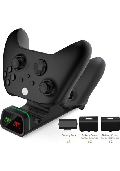 Xbox One Series, Xbox Series S/ x Sarj Yuvalı ve Pilli Stand