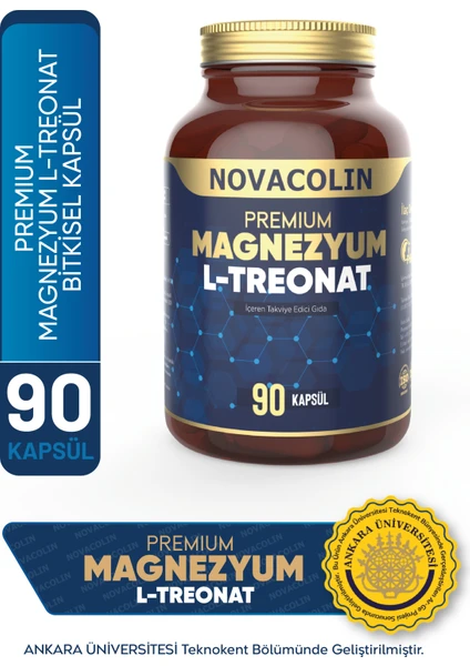 Magnezyum L-Treonat 90 Kapsül