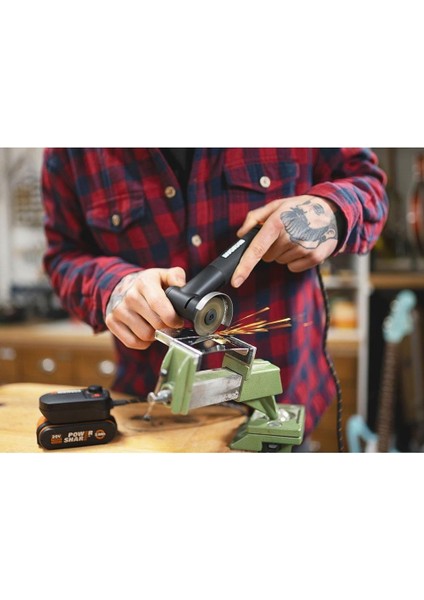 20V Kömürsüz 50MM Avuç Taşlama + 3 Aksesuar (Akü Dahil Değildir) modelleri