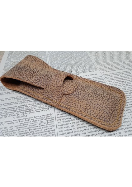 Hakiki Deri El Emeği Özel Kalemleriniz Için Kalemlik Kalem Kutu 27 cm 6 cm 704E
