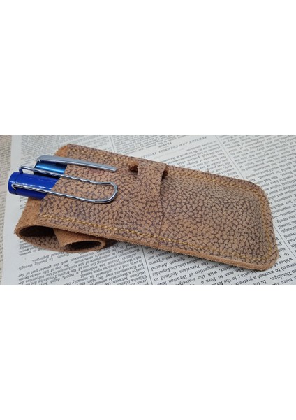 Hakiki Deri El Emeği Özel Kalemleriniz Için Kalemlik Kalem Kutu 27 cm 6 cm 704E fiyatları