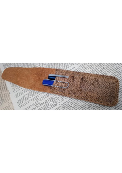 Hakiki Deri El Emeği Özel Kalemleriniz Için Kalemlik Kalem Kutu 27 cm 6 cm 704E fırsatları