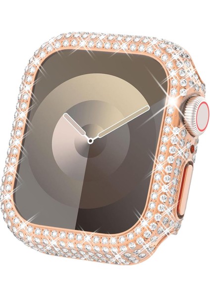 Apple Watch 7 45MM Full Kenar Taşlı Sert Pc Kasa ve Ekran Koruyucu fiyatları