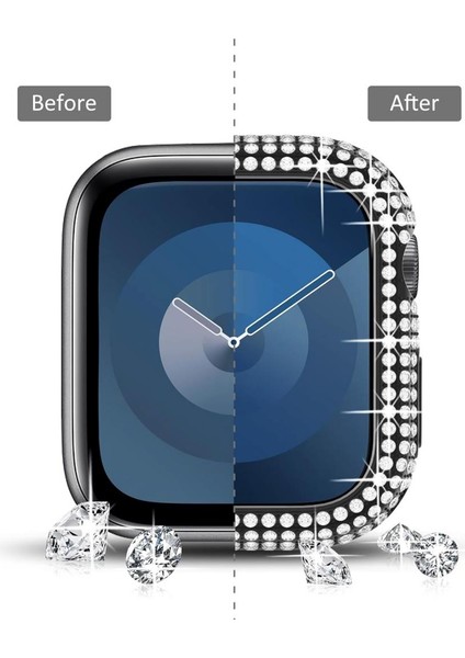 Apple Watch 7 41MM Full Kenar Taşlı Sert Pc Kasa ve Ekran Koruyucu indirimleri