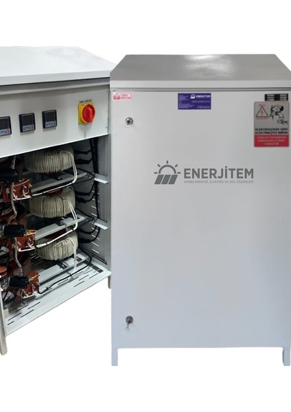 IP55,DIŞ Mekan Regülatör 22.5 Kva Trifaze Servo Kontrollü Voltaj Regülatörü, 22.5 Kva Regülatör