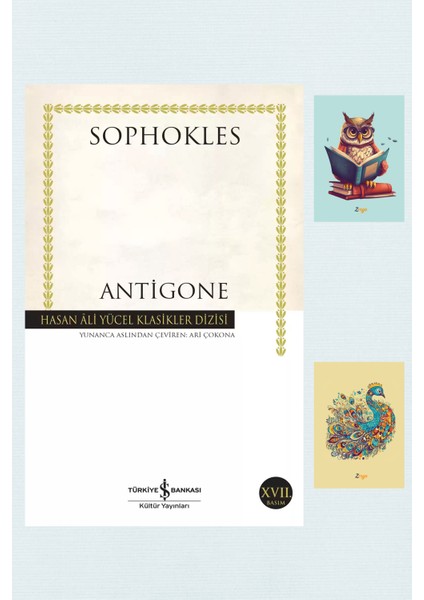 Antigone - Sophokles - Not Defterli Set