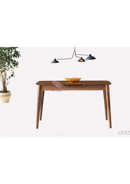 Ortadan Açılabilir Mdf Yemek Masası, Mutfak Masası ( 80X130 cm )